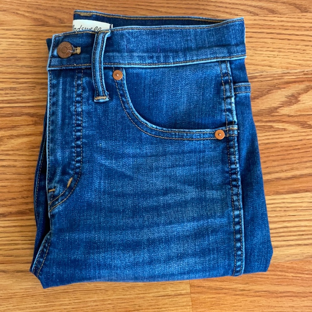 Madewell jeans 10” high rise skinny 26